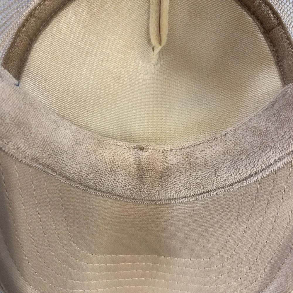Nigel's Bananas Mens Tan OTTO Trucker Hat Mesh Snapback Rope Cap OSFM